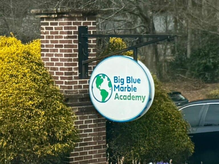 Big Blue Marble Academy – Daycare Center Sign in Monroe GA